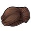Brown Ruched Bandeau