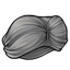 Gray Ruched Bandeau