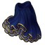 Sapphire Layered Ruffles Dance Skirt