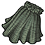 Green-Gray Woven Skirt