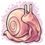 Shiny Pink Snail