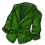Green Shirtless Suit Jacket