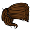 Short Brunette Side Ponytail