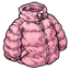 Short Pink Puffy Jacket