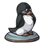 Shy Little Penguin Figurine