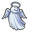 Silver Angel Doll
