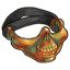 Copper Skull Face Mask