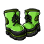 Green Snow Boots