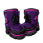 Purple Snow Boots