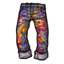 Primary Splattered Cuffed Jeans