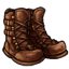 Brown Steel-Toed Boots