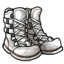 White Steel-Toed Boots
