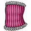 Pink Striped Corset
