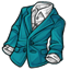 Turquoise Suit Jacket