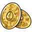 Tarnished Gold Disks