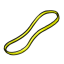 Thin Vibrant Yellow Headband