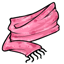 Tied Pink Scarf