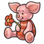 Teeny Tiny Pink Pig Doll