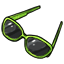 Totally Useful Green Sunglasses