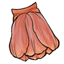 Apricot Tulip Skirt