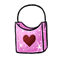 Pink Sparkle Undies Bag