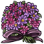 Violet and Purple Daisy Bouquet