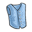 Blue Fancy Vesnali Vest