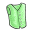 Green Fancy Vesnali Vest