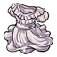 Elegant Lady Victorian Ball Gown