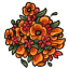 Orange Poppy Bouquet