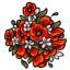 Red Poppy Bouquet