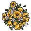 Yellow Poppy Bouquet