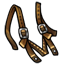 Brown V-Suspenders