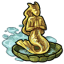 Waterlogged Golden Trinket