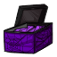 Purple Webwork Lingerie Box