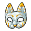 White Feline Mask