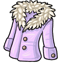 Light Purple Winter Coat