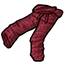Red Wrapped Sailor Pants