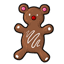 Gingerbread Teddy Cookie