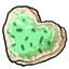 Green Heart Cookie