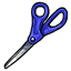 Blue Craft Scissors
