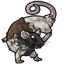 Bad Taxidermy Scuttle Rat