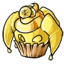 Banana Warador Cupcake