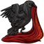 Raven Feathered Cape