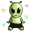 Proud Pouty Alien Baby Pants