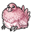 Blush Left Bird Floof