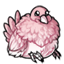 Blush Right Bird Floof