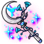 Moonlit Sparkle Wand of the Glitchy Hummingbird