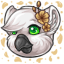 Gilded Magical Gryphon Sakura Petals