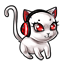Demoniac Kitty Cat Headphone